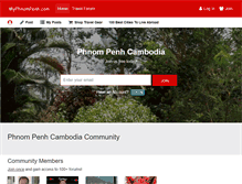Tablet Screenshot of myphnompenh.com